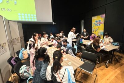 キッズいきるちからフェス2024で「あいうえおかたづけ」ワークショップ開催